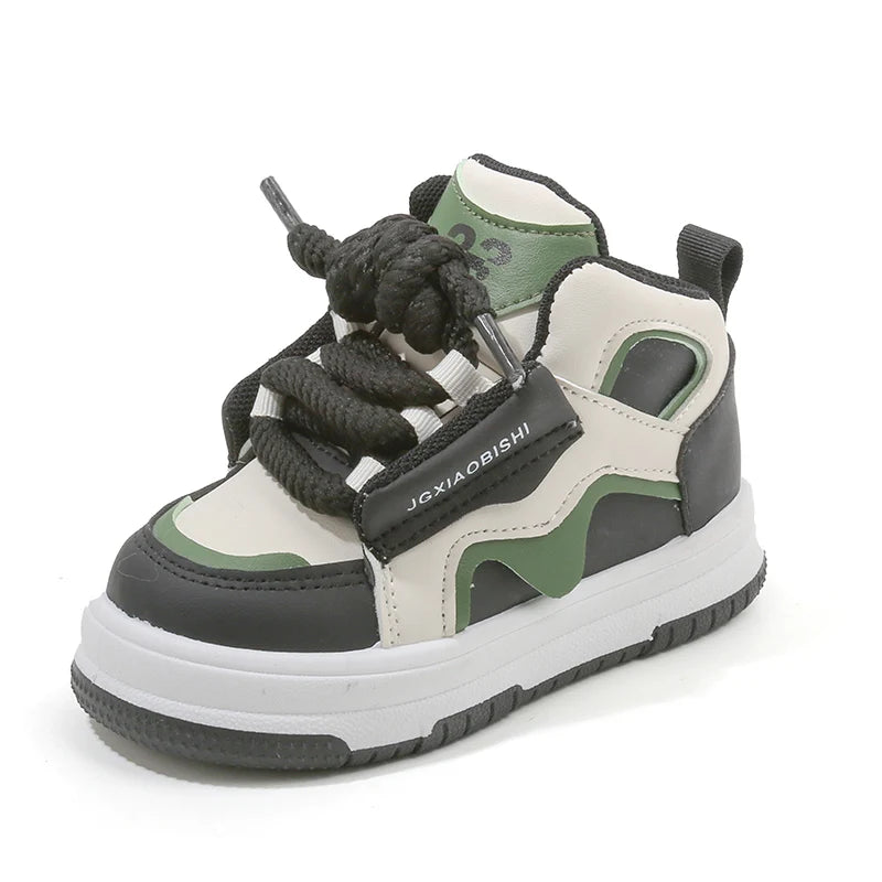 children's shoes Kids High-Top Sneakers – Casual & Trendy