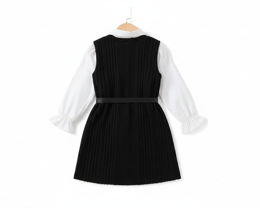 Girls Casual Dress Set Spring Autumn Elegant Style LariLeo Store