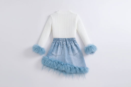 Long Sleeve Top and Skirt Set – Spring & Autumn Style LariLeo Store