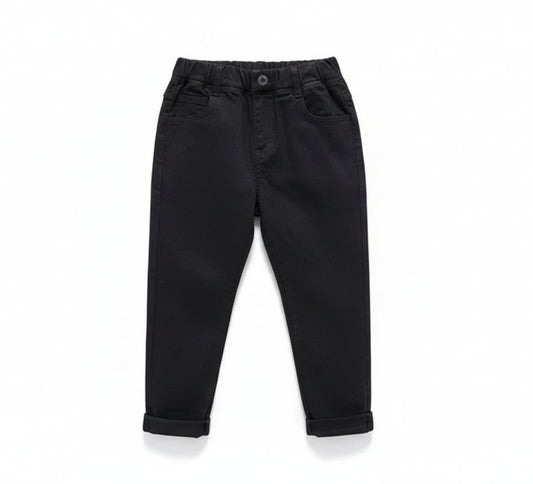 Spring Autumn Casual Boys Pants Children's Slim Trouser 2-8Years