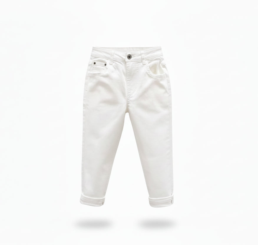 Spring Autumn Casual Boys Pants Children's Slim Trouser 2-8Years