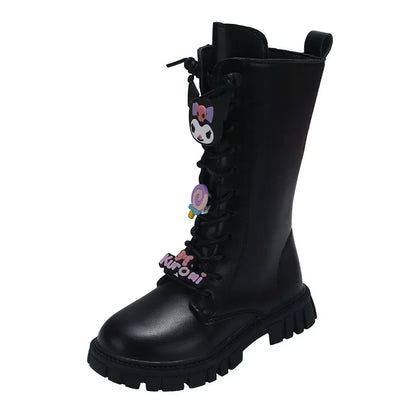 Children's shoes - Girl boots autumn and winter cartoon