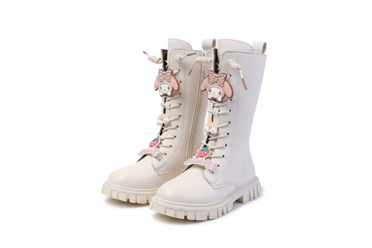 Children's shoes - Girl boots autumn and winter cartoon