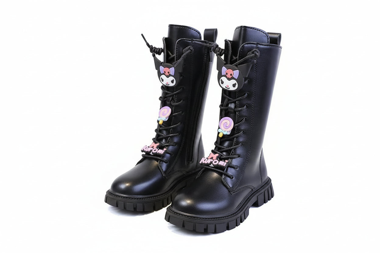 Children's shoes - Girl boots autumn and winter cartoon