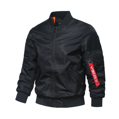 Men’s Pilot Jacket  Windproof Winter Coat LariLeo Store