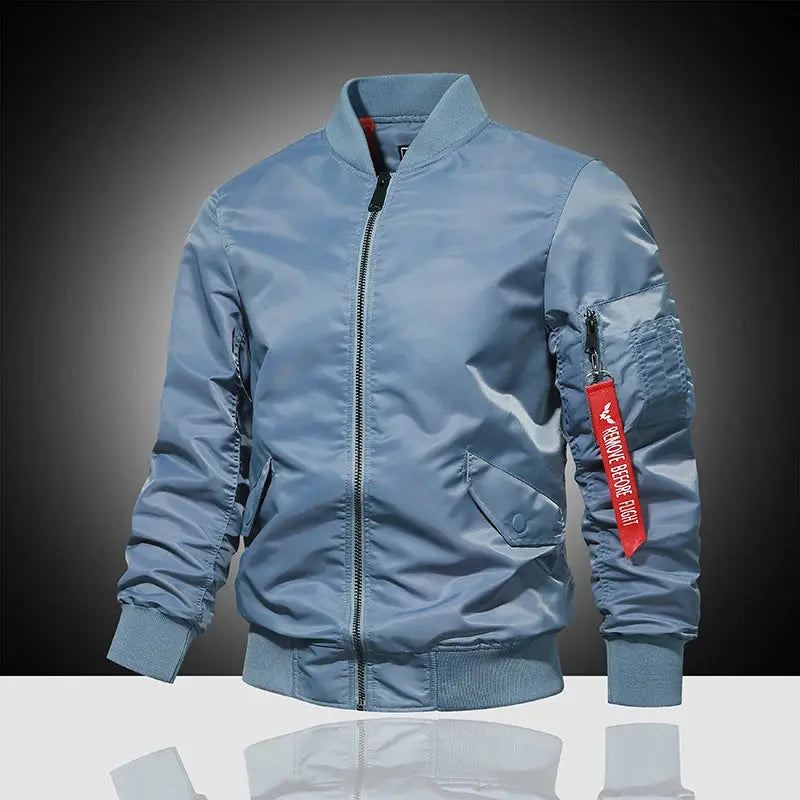 Men’s Pilot Jacket  Windproof Winter Coat LariLeo Store