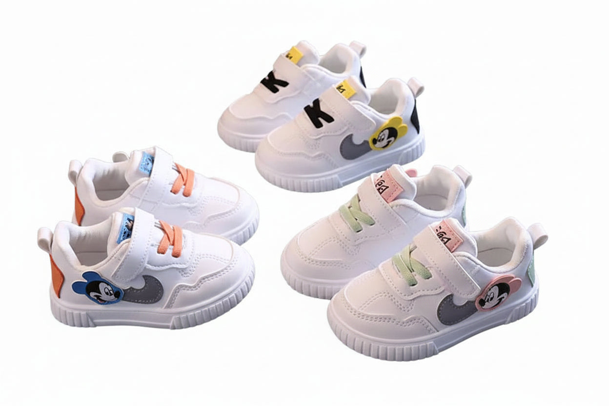 Mickey Mouse Baby Trend Casual Shoes boys and girls