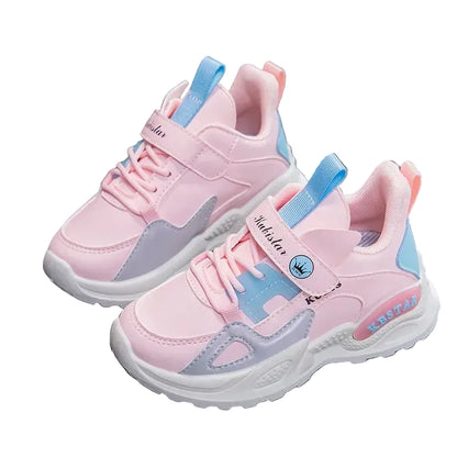 Girls Kids Sneakers – Breathable Lightweight School & Outdoor Shoes