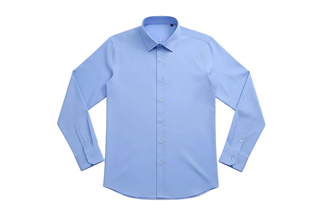 Mens Casual Long Sleeve Shirt elegant breathable LariLeo Store