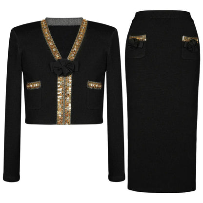 Luxury Women’s Set Long Dress / Pencil Skirt Elegant LariLeo Store