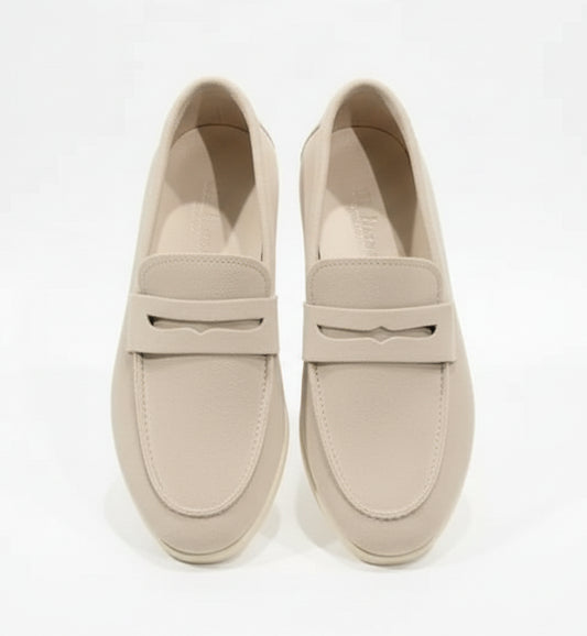 Womens Flat PU Leather Shoes british style casual wear LariLeo Store