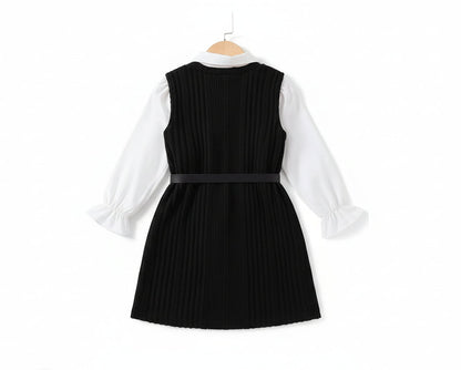 Girls Casual Dress Set Spring Autumn Elegant Style LariLeo Store