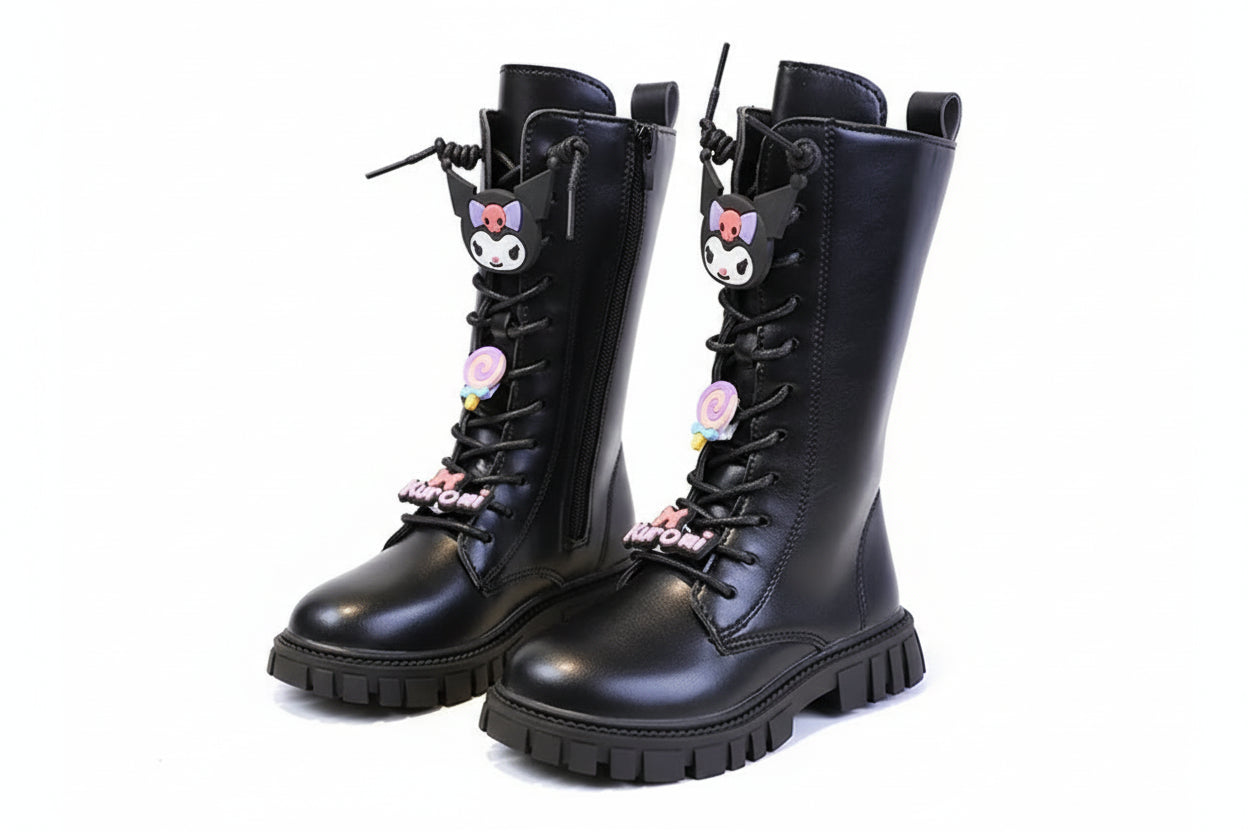 Children's shoes - Girl boots autumn and winter cartoon