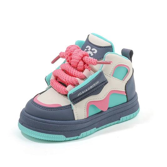 children's shoes Kids High-Top Sneakers – Casual & Trendy