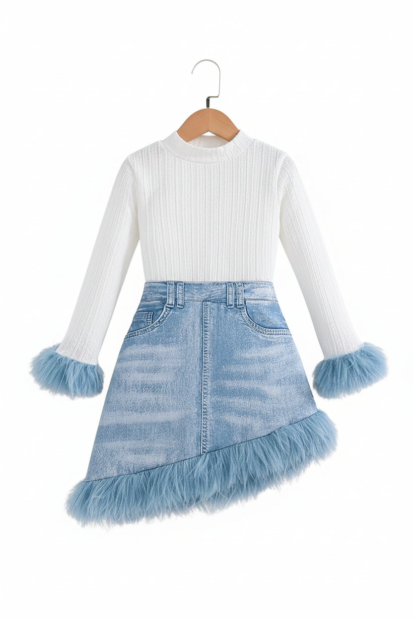 Long Sleeve Top and Skirt Set – Spring & Autumn Style LariLeo Store