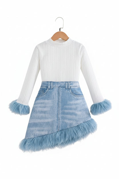 Long Sleeve Top and Skirt Set – Spring & Autumn Style LariLeo Store