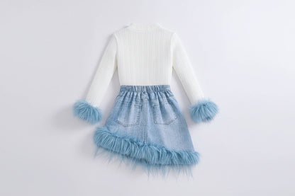 Long Sleeve Top and Skirt Set – Spring & Autumn Style LariLeo Store