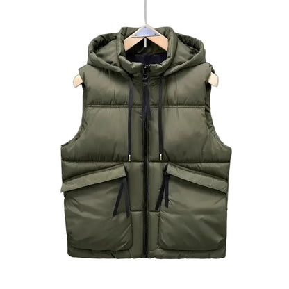 Men’s Autumn Winter Basic Windproof Vest – Casual Jacket LariLeo Store