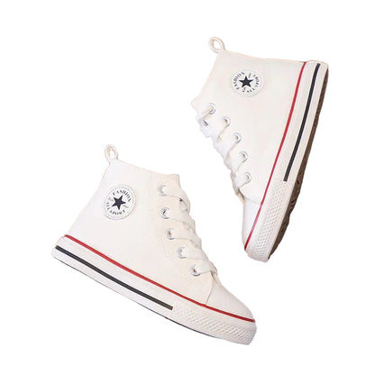 Children's Shoes Canvas High-Top – Lightweight Comfort