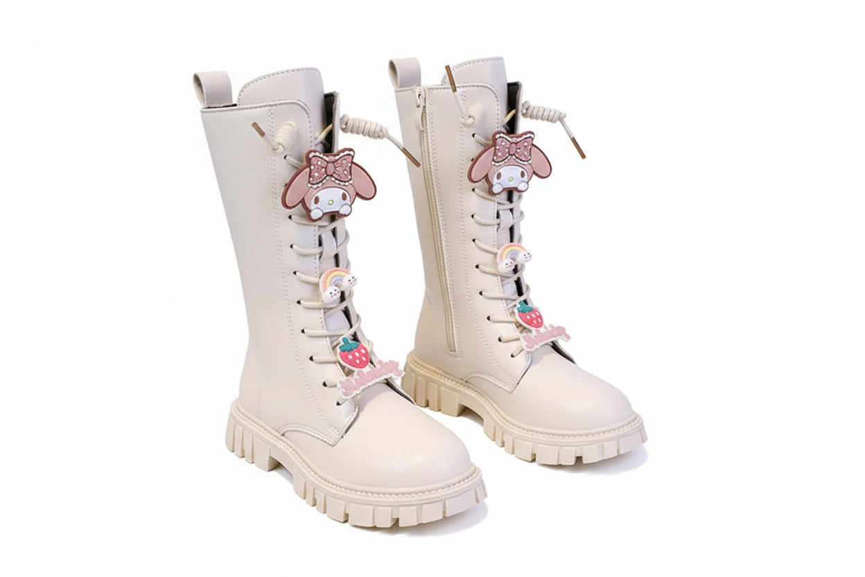 Children's shoes - Girl boots autumn and winter cartoon