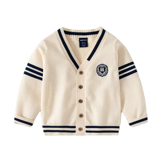 Woolen Cardigan Autumn Winter Children Sweater Boys Long Sleeves