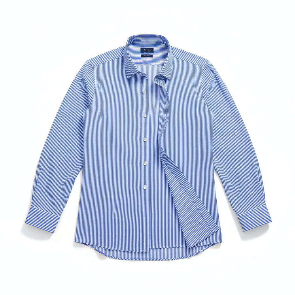 Mens Casual Long Sleeve Shirt elegant breathable LariLeo Store