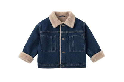 Fleece Thicken Warm Jacket for Children Winter Outerwear