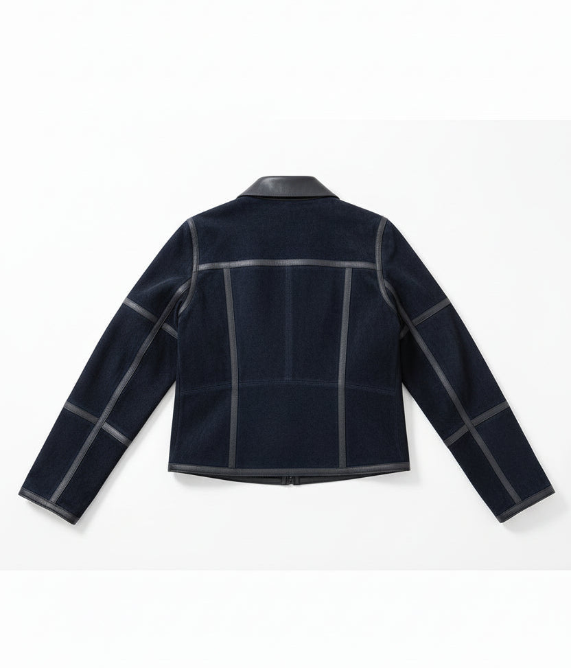 Women Retro Short Jacket Suede PU Street Style LariLeo Store