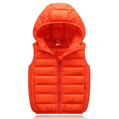 Warm Childrens Vest Solid Winter Waistcoat