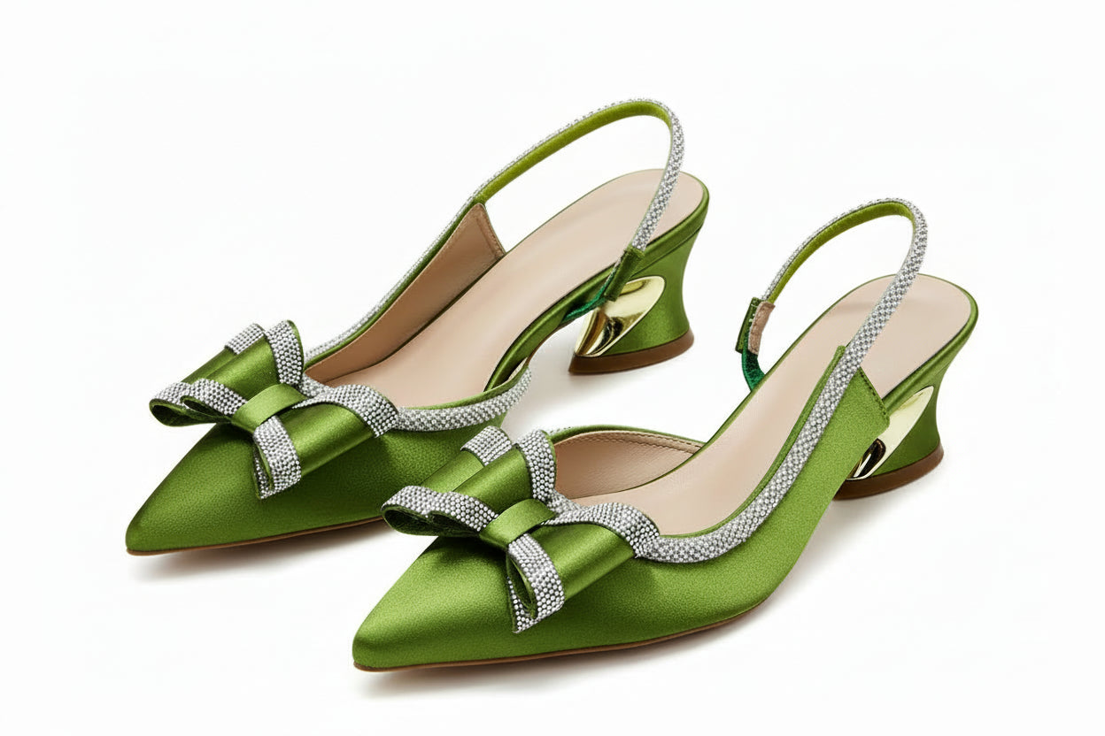 Elegant High-heeled Shoes African Trendy Sandals Nigerian Wedding Pumps