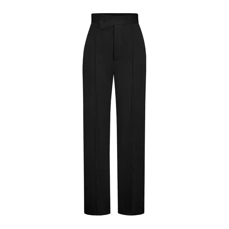 Women Wide Leg High Waist Pants Elegant Daily Wear LariLeo Store