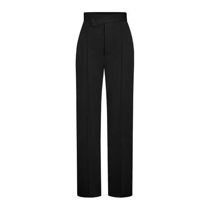 Women Wide Leg High Waist Pants Elegant Daily Wear LariLeo Store