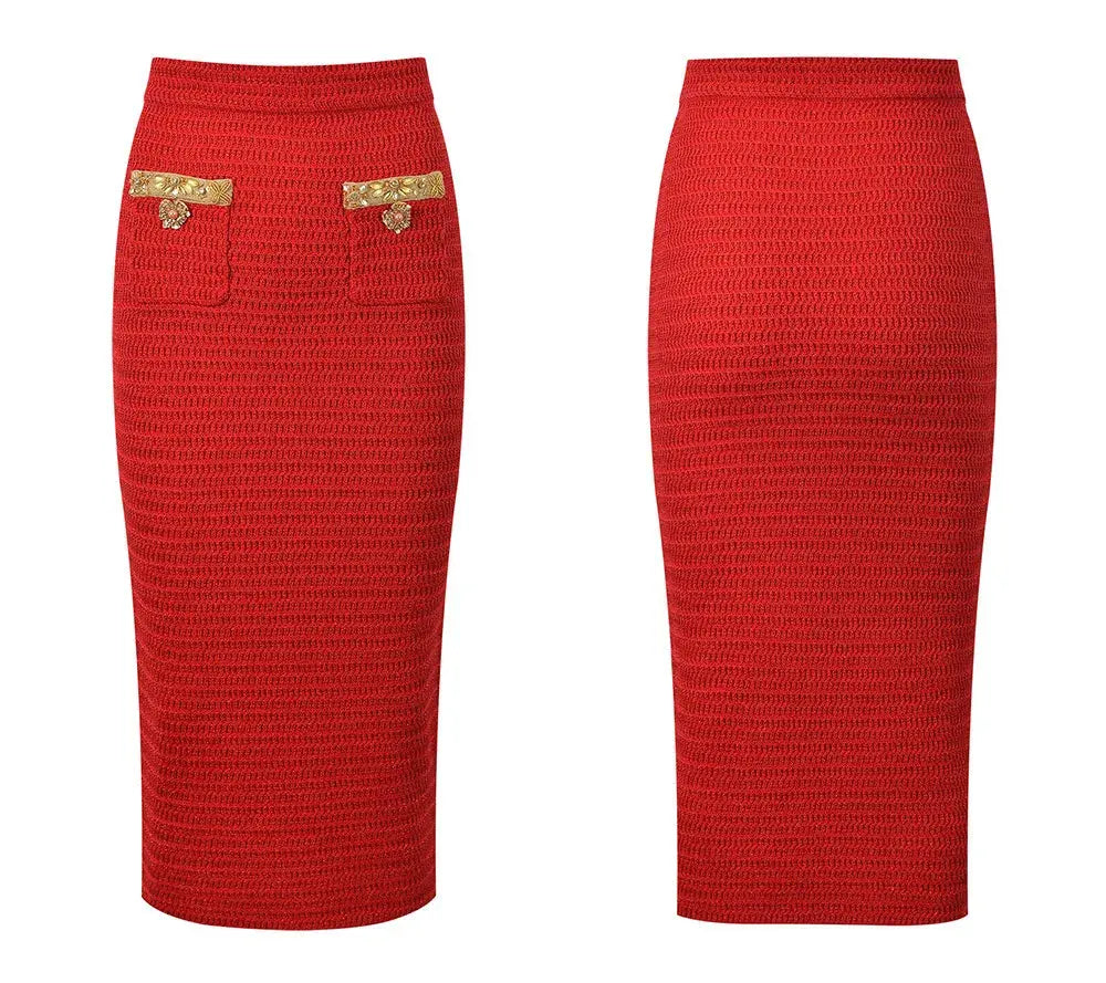 Luxury Women’s Set Long Dress / Pencil Skirt Elegant LariLeo Store