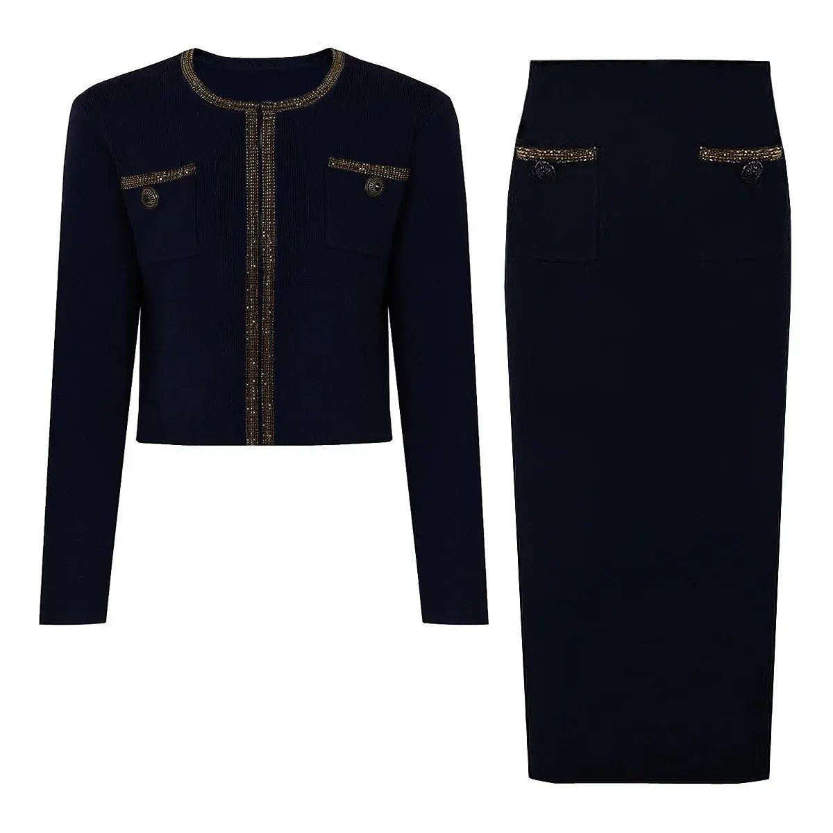 Luxury Women’s Set Long Dress / Pencil Skirt Elegant LariLeo Store