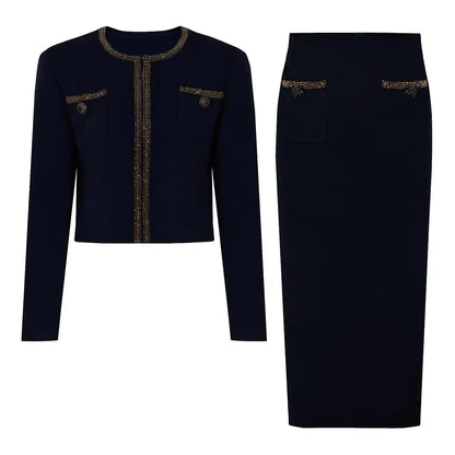 Luxury Women’s Set Long Dress / Pencil Skirt Elegant LariLeo Store